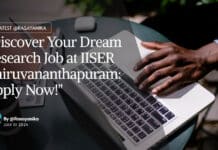 "Discover Your Dream Research Job at IISER Thiruvananthapuram: Apply Now!"