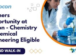 Freshers Chemistry Vacancies at Biocon