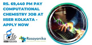 IISER Kolkata Project Scientist Job