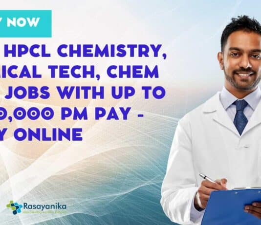 HPCL Chemical Tech Vacancies