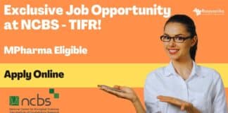 Job Opportunity at NCBS-TIFR