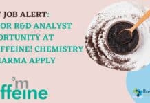 mCaffeine R&D Analyst Job Opening