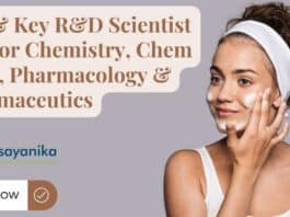 Dot & Key R&D Scientist Job