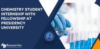 Chemistry Student Internship With Fellowship