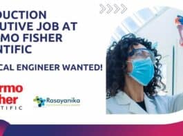 Production Executive Job at Thermo