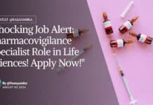 "Shocking Job Alert: Pharmacovigilance Specialist Role in Life Sciences! Apply Now!"
