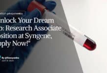 "Unlock Your Dream Job: Research Associate Position at Syngene, Apply Now!"