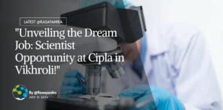 Scientist Organic Chemistry Job Opening at Cipla - Apply Online