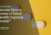 Novartis Clinical Scientific Expert For Pharma, Apply Online