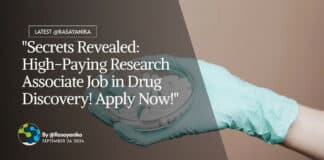 "Secrets Revealed: High-Paying Research Associate Job in Drug Discovery! Apply Now!"
