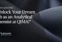 "Unlock Your Dream Job as an Analytical Chemist at QIMA!"