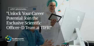 NCBS Scientific Officer Vacancy With Rs. 67,700 pm Pay For Chemistry - Apply Online