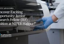 "Uncover Exciting Opportunity: Junior Research Fellow (JRF) Position at NIPER Hajipur!"