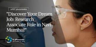 "Discover Your Dream Job: Research Associate Role in Navi Mumbai!"