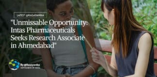 "Unmissable Opportunity: Intas Pharmaceuticals Seeks Research Associate in Ahmedabad"