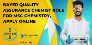 Bayer Quality Assurance Chemist
