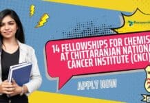 MSc Chemistry Fellowships