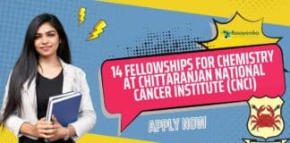 MSc Chemistry Fellowships