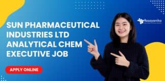 Sun Pharmaceutical Analytical Executive