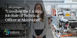 "Unveiling the Exciting Job Role of Technical Officer at AkzoNobel!"