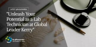 "Unleash Your Potential as a Lab Technician at Global Leader Kerry"