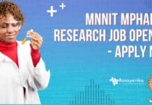 MNNIT MPharma Research Job