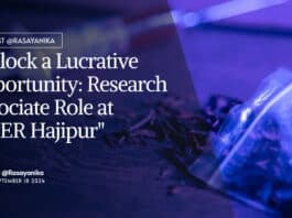 "Unlock a Lucrative Opportunity: Research Associate Role at NIPER Hajipur"