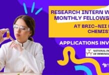 Chemistry Research Intern