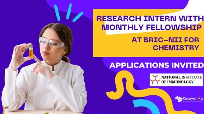 Chemistry Research Intern