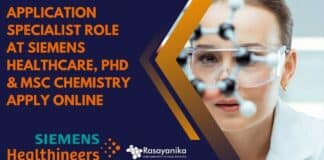 Application Specialist Role at Siemens