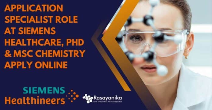 Application Specialist Role at Siemens