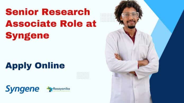 Senior Research Associate Role