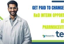 R&D Internship at Teva Pharma