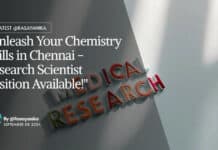"Unleash Your Chemistry Skills in Chennai - Research Scientist Position Available!"