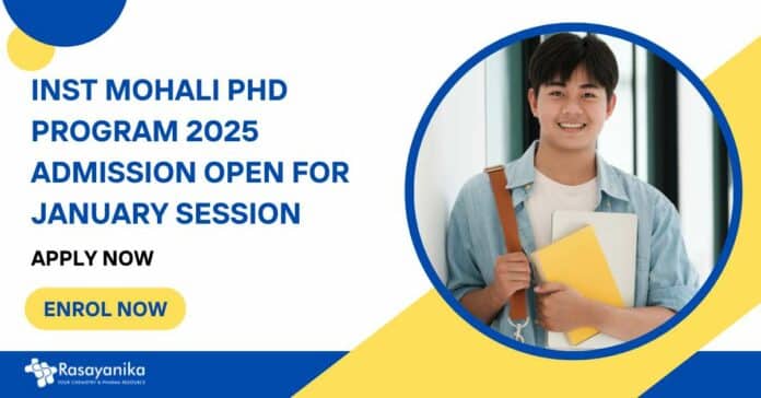 INST PhD Program 2025 Admission Open for January Session - Apply Now