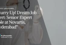 "Hurry Up! Dream Job Alert: Senior Expert Role at Novartis, Hyderabad"