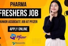 Freshers Pharma Associate Jobs