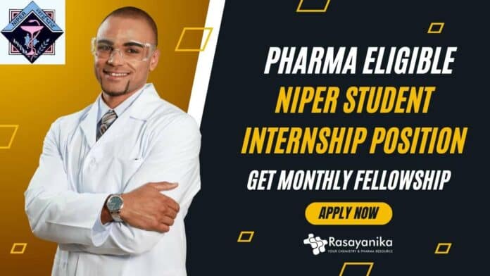 NIPER Student Internship Position