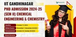 IIT Gandhinagar PhD Admissions 2024-25