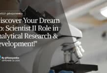 "Discover Your Dream Job: Scientist II Role in Analytical Research & Development!"