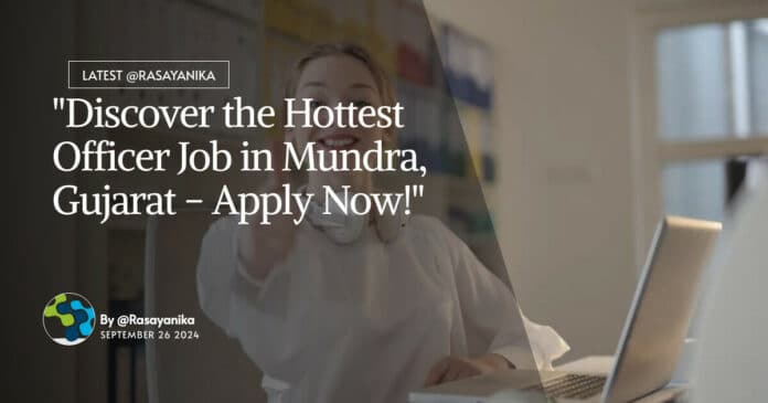 Adani Hiring BSc Chemistry
