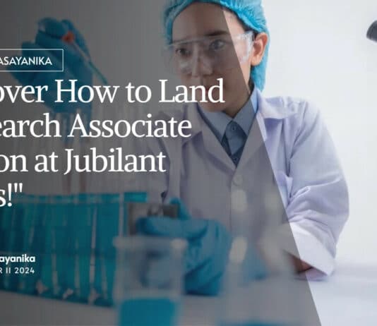 Research Associate Position at Jubilant