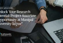 "Unlock Your Research Potential: Project Associate I Opportunity at Manipal University Jaipur"