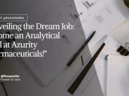 "Unveiling the Dream Job: Become an Analytical Lead at Azurity Pharmaceuticals!"
