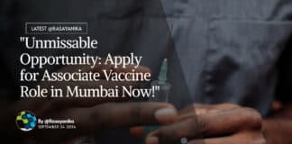 "Unmissable Opportunity: Apply for Associate Vaccine Role in Mumbai Now!"