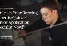 "Unleash Your Brewing Expertise! Join as Senior Application Specialist Now!"