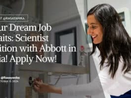 Abbott Pharmaceutical Scientist Job - MSc Apply Online
