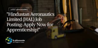 Hindustan Aeronautics Limited (HAL) Job Posting: Apply Now for Apprenticeship!"