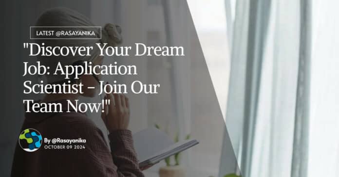 Pharma Application Scientist Job at Thermo Fisher Scientific - Apply Online
