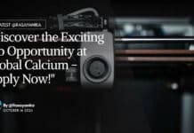 Global Calcium Hiring, Chem & Chem Engg Apply Now!